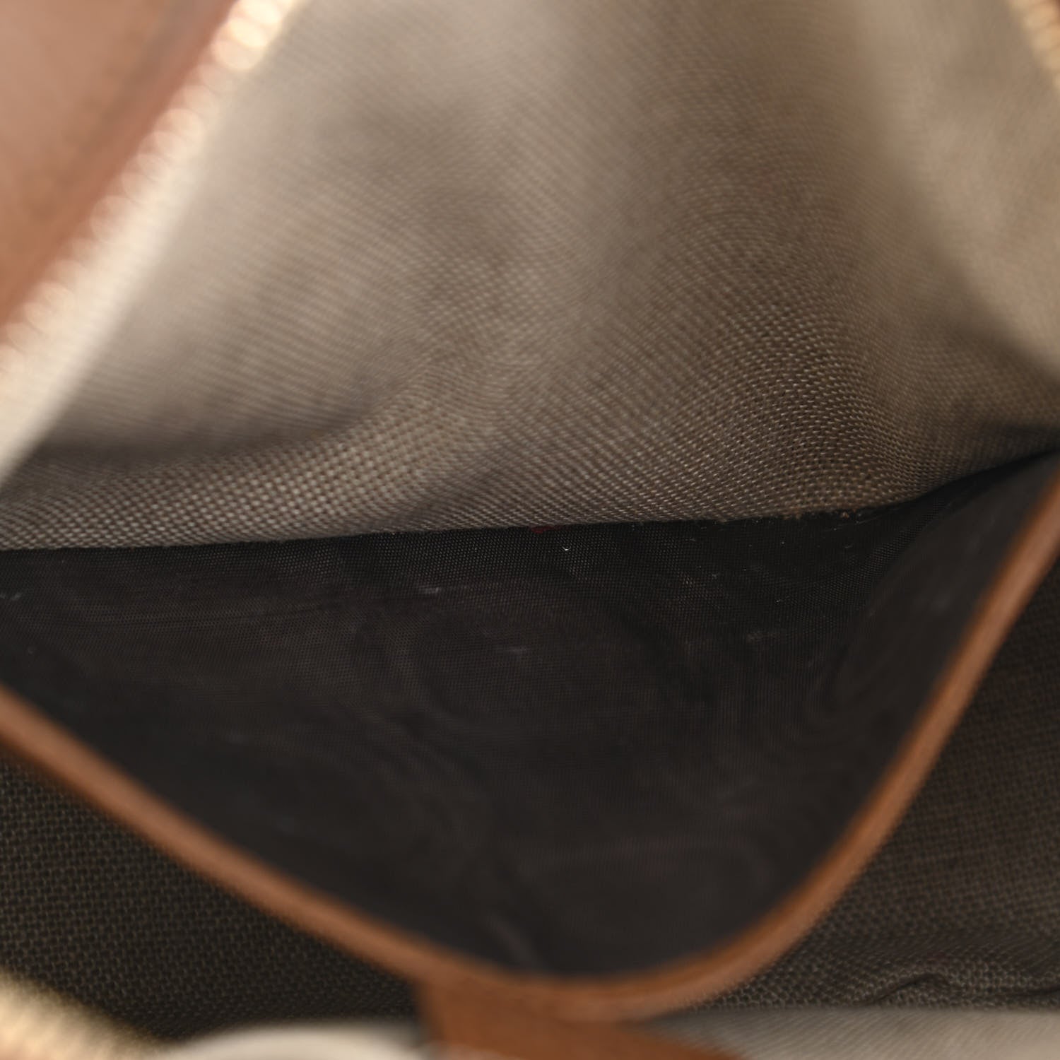 Gucci Monogram Mini Bree Messenger Bag Beige Tabacco 11 of 13