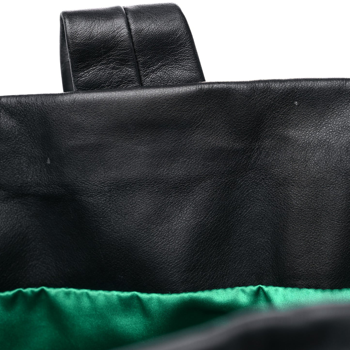 Calfskin Studded Tote Black