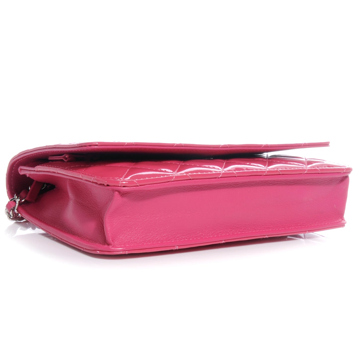 Patent Wallet on Chain Pink