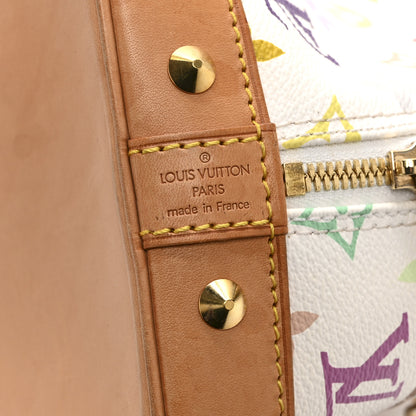 Louis Vuitton Monogram Multicolor Alma White 6 of 10