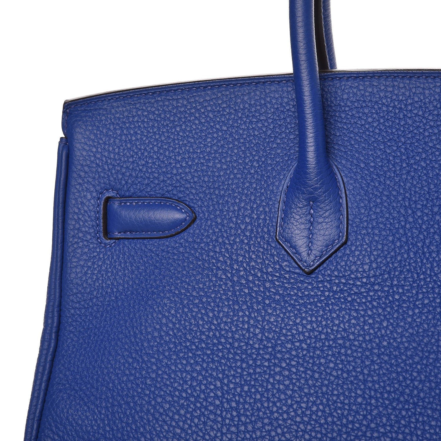 Hermes Togo Birkin 35 Bleu Electrique 28 of 32
