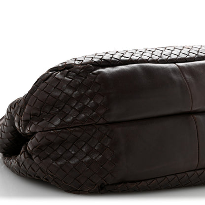 Bottega Veneta Nappa Intrecciato Medium Campana Hobo Ebano 9 of 14