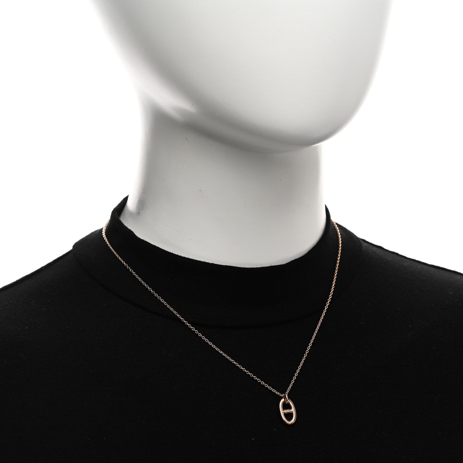 Hermes 18K Rose Gold PM Farandole Pendant Necklace 2 of 6