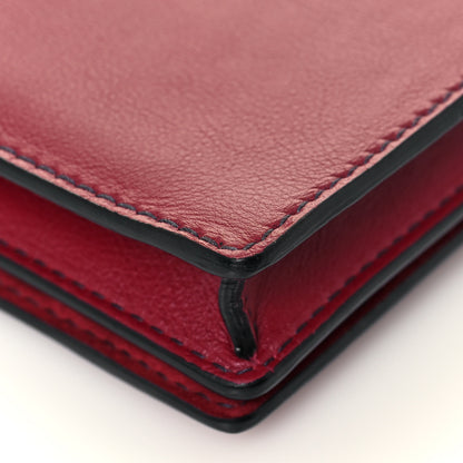 Christian Dior Calfskin J'Adior Wallet on Chain Pouch Red 11 of 14