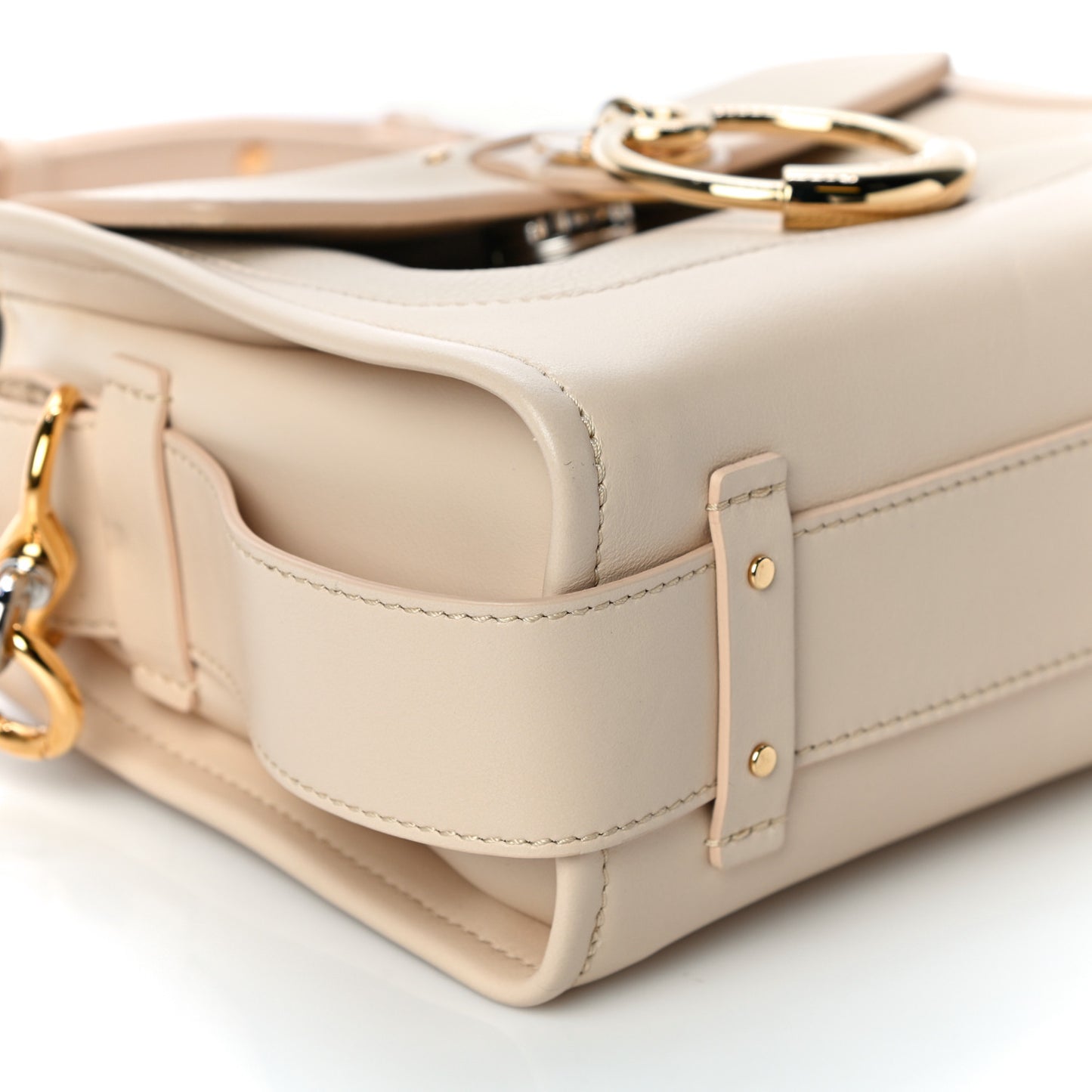 Calfskin Mini Tess Day Bag Sweet Beige