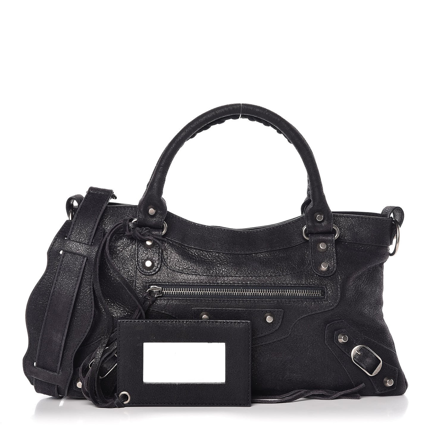 Craquele Calfskin First Bleu Obscur