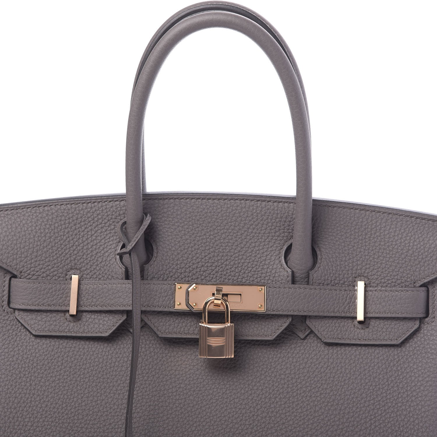 Hermes Togo Birkin 30 Etain 8 of 11