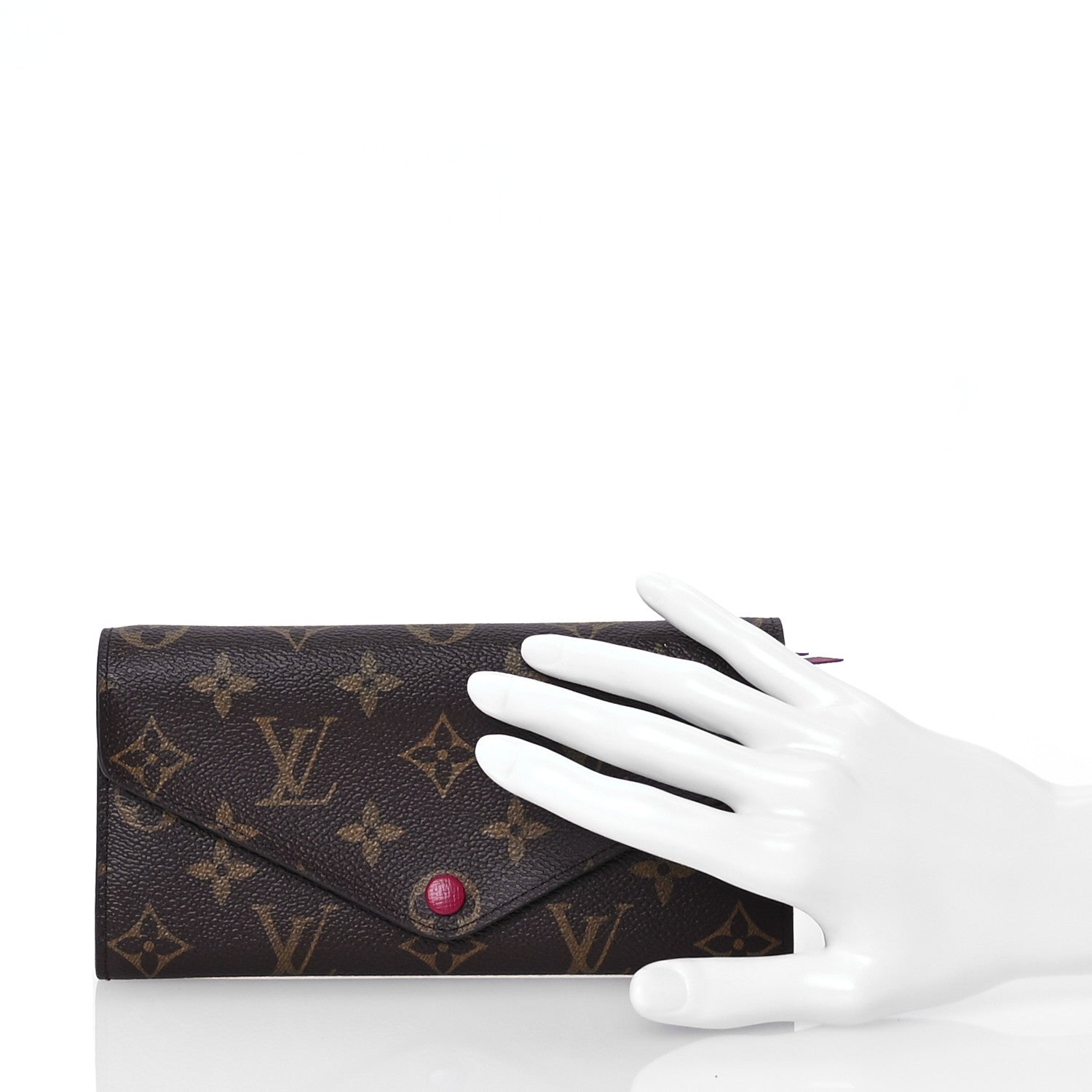 Louis Vuitton Monogram Josephine Wallet Fuchsia 2 of 11