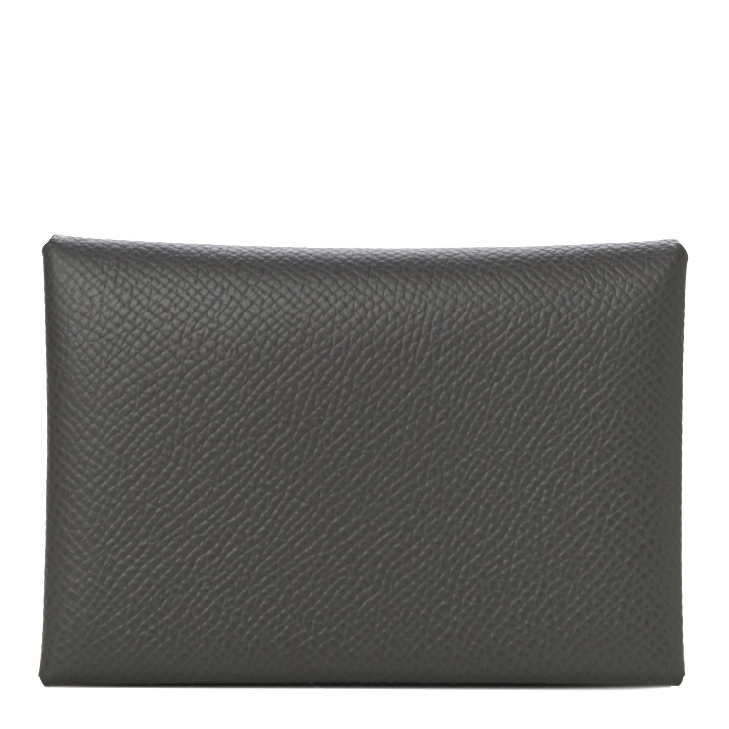 Hermes Epsom Calvi Duo Card Case Gris Meyer 1 of 10