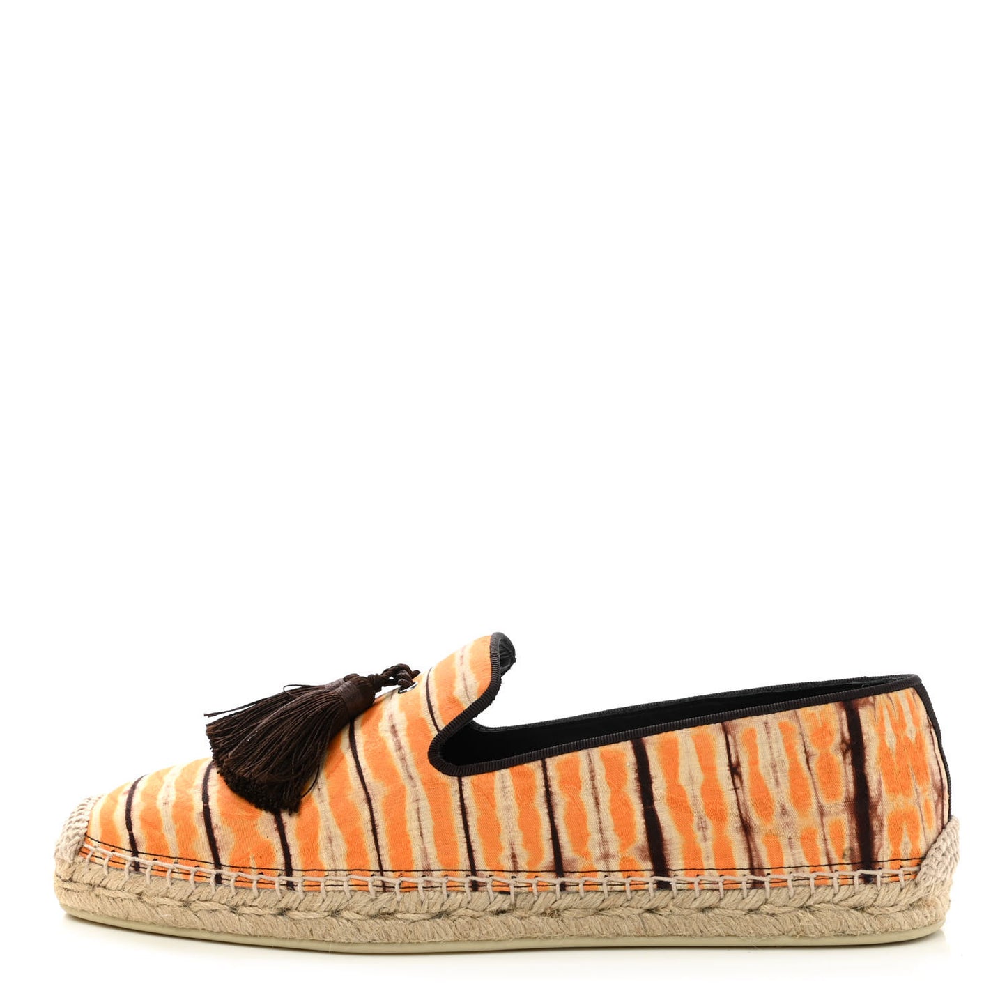 Canvas Mens Nanou Tassel Espadrilles 41 Yellow