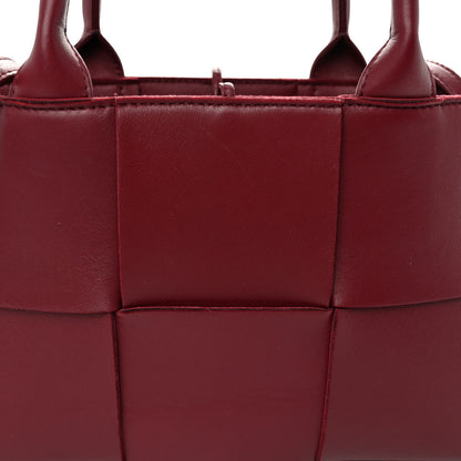 Bottega Veneta Nappa Maxi Intreccio Mini Arco Tote Barolo 8 of 10