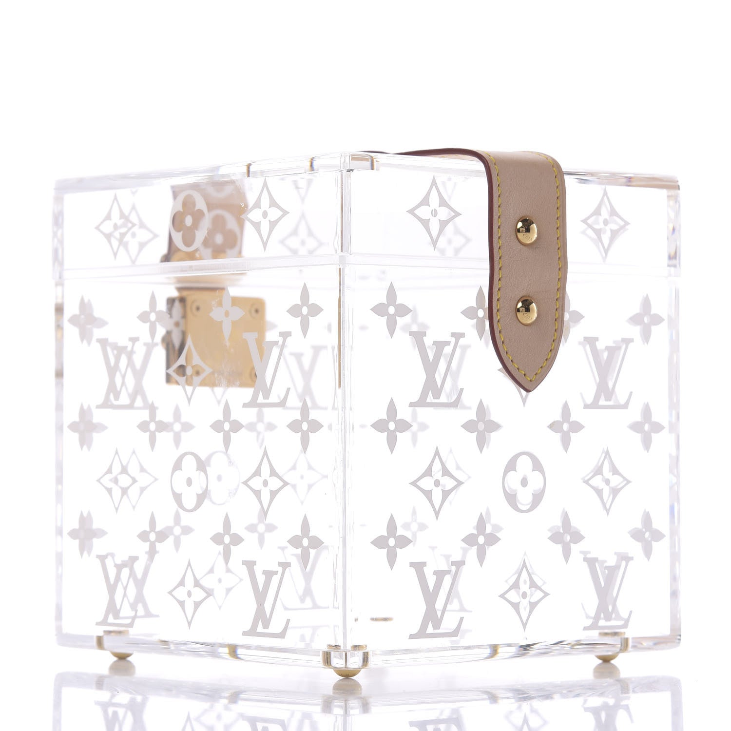 Louis Vuitton Transparent Plexiglass Cube Scott Box 2 of 9