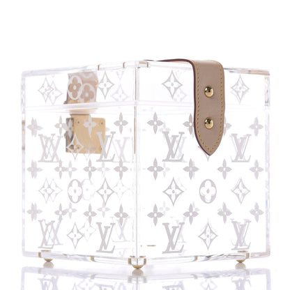 Louis Vuitton Transparent Plexiglass Cube Scott Box 2 of 9