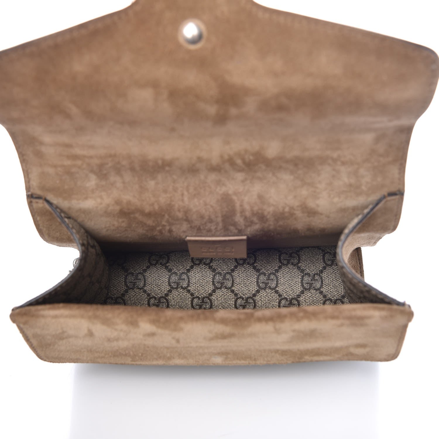 Gucci GG Supreme Monogram Mini Dionysus Shoulder Bag Taupe 6 of 10