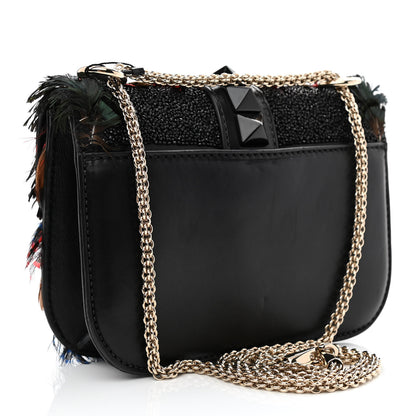 Valentino Garavani Feather Small Glam Lock Rockstud Flap Multicolor 3 of 11