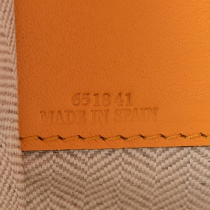 Loewe Calfskin Small Hammock Shoulder Bag Mandarin Yellow 7 of 7