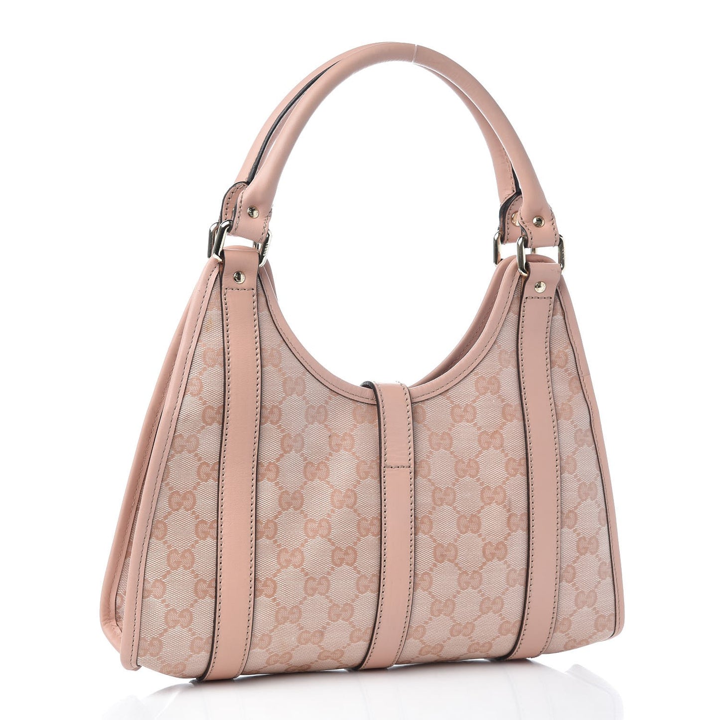 Crystal Monogram Small Joy Shoulder Bag Pink