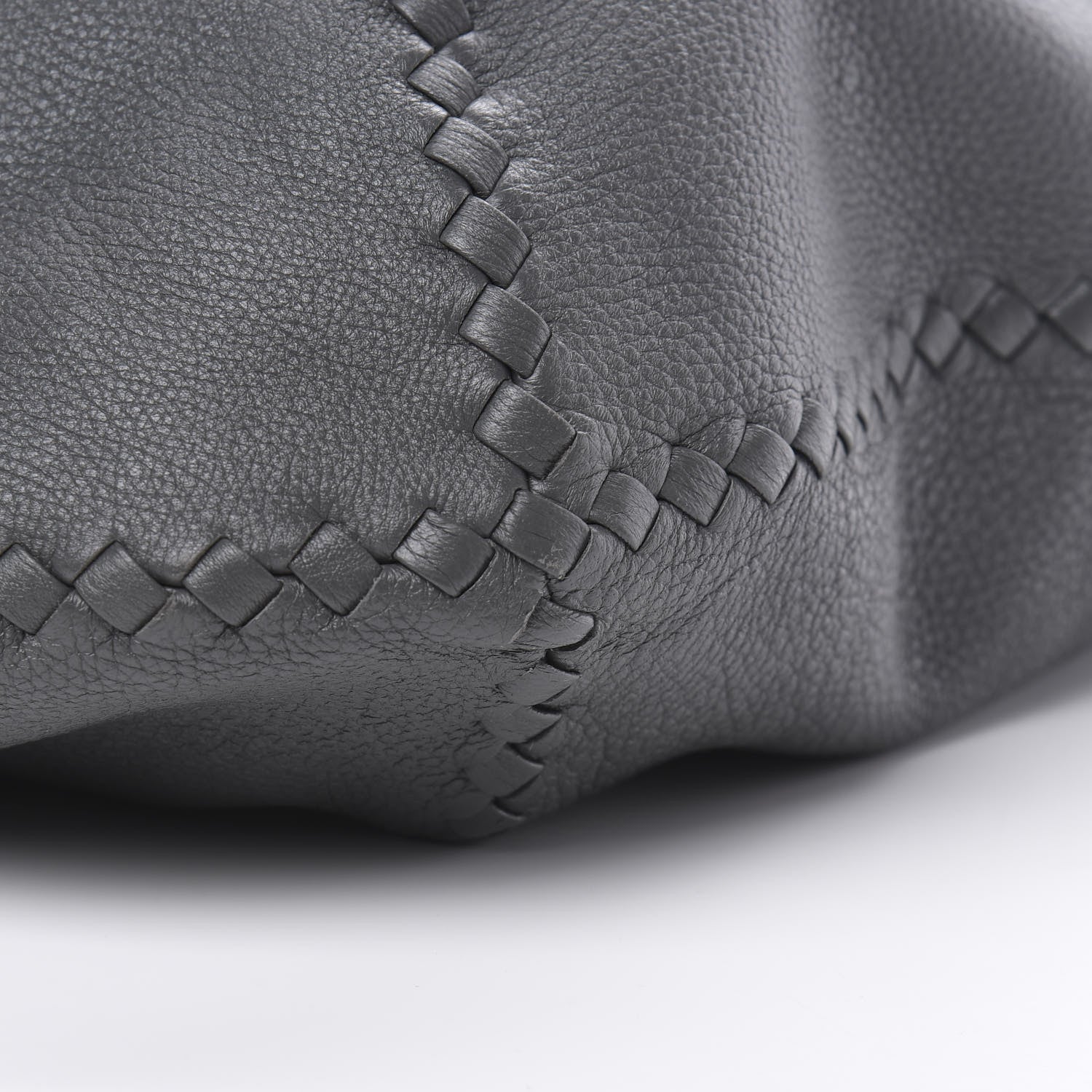 Bottega Veneta Cervo Deerskin Large Hobo Light Grey 10 of 12