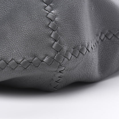 Bottega Veneta Cervo Deerskin Large Hobo Light Grey 10 of 12