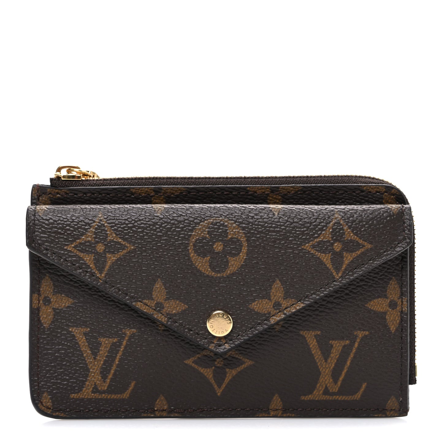 Monogram Recto Verso Card Holder Black