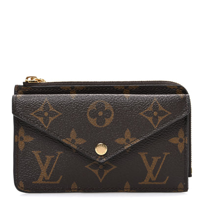 Louis Vuitton Monogram Recto Verso Card Holder Black 1 of 6
