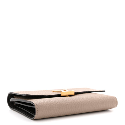 Louis Vuitton Taurillon Capucines Compact Wallet Galet 4 of 7