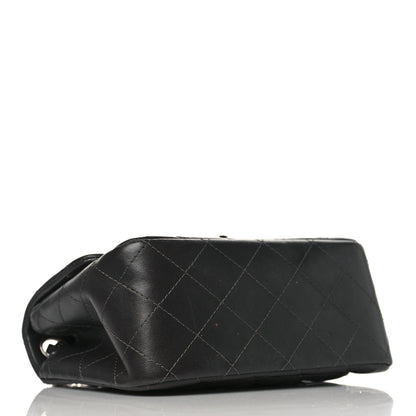 Chanel Lambskin Quilted Mini Square Flap Dark Grey 4 of 10