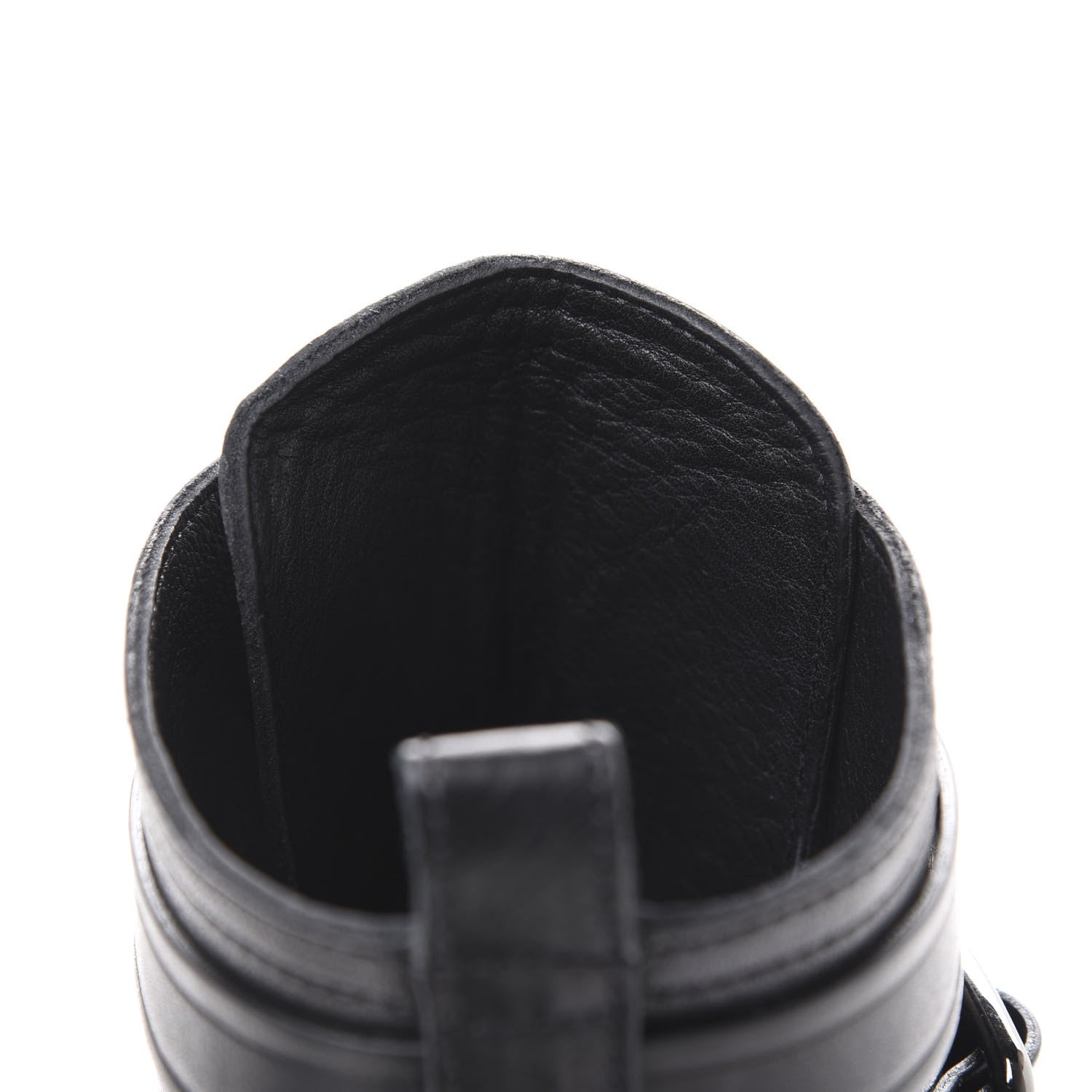 Jimmy Choo Grainy Calfskin Dalston Boots 35.5 Black 9 of 10