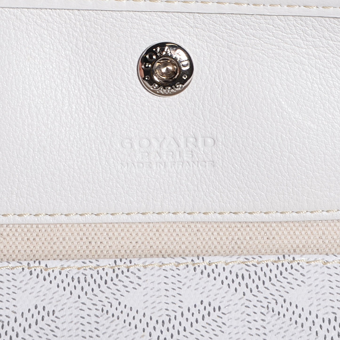 Goyardine Saint Louis GM White