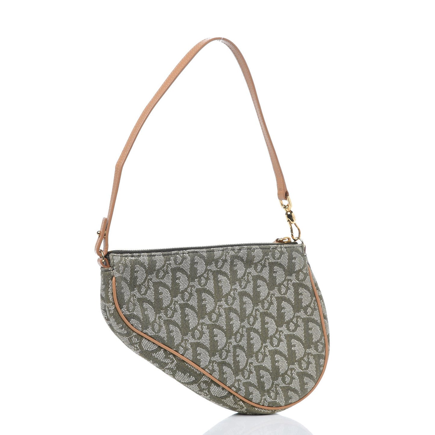 Monogram Mini Saddle Pochette Green
