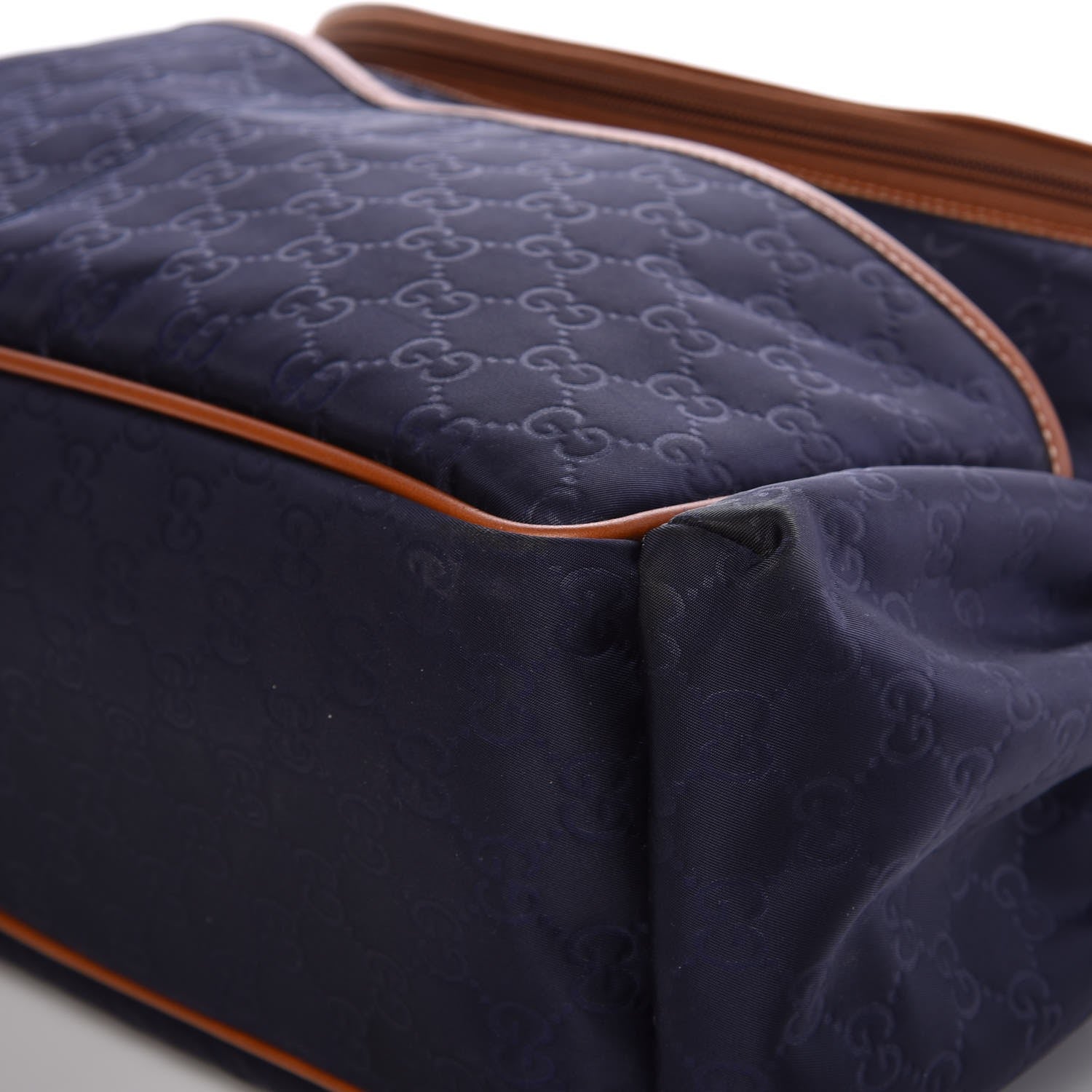 Gucci Nylon Monogram Diaper Bag Blue 9 of 14