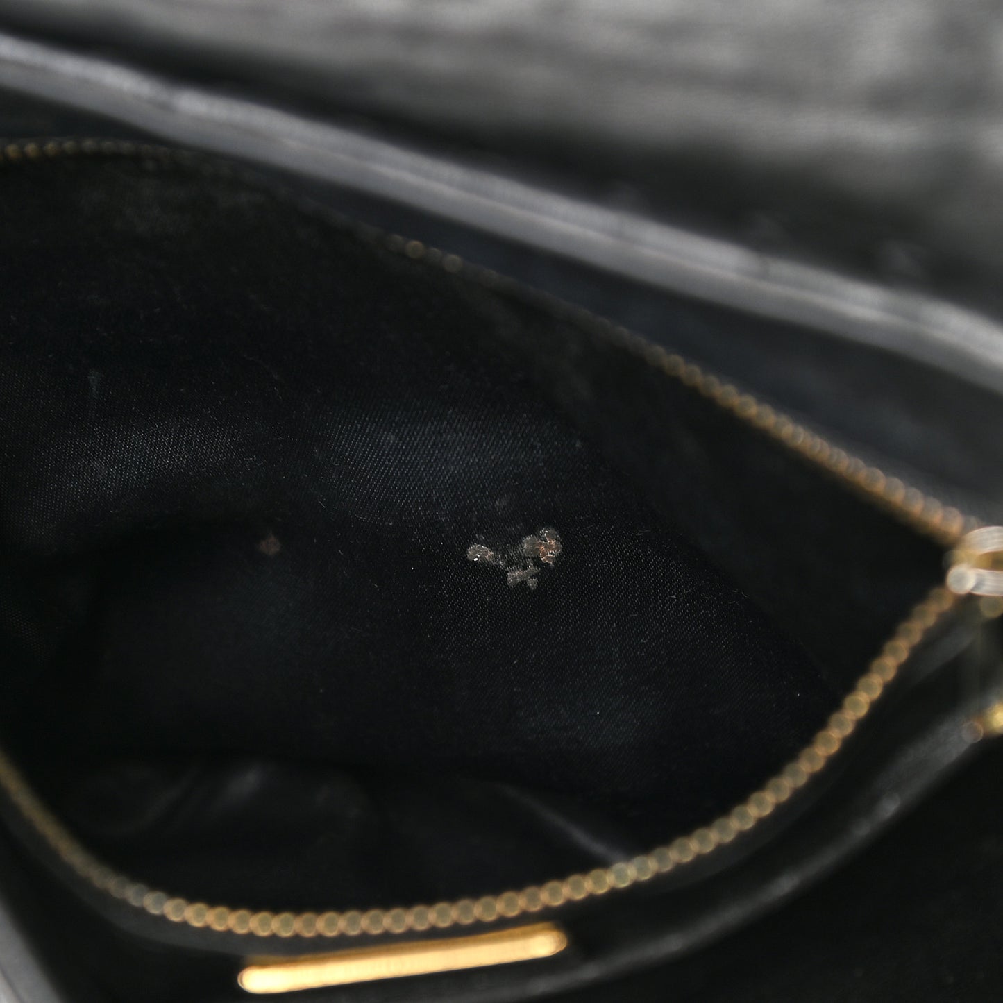 Nappa Intrecciato Crossbody Flap Bag Black