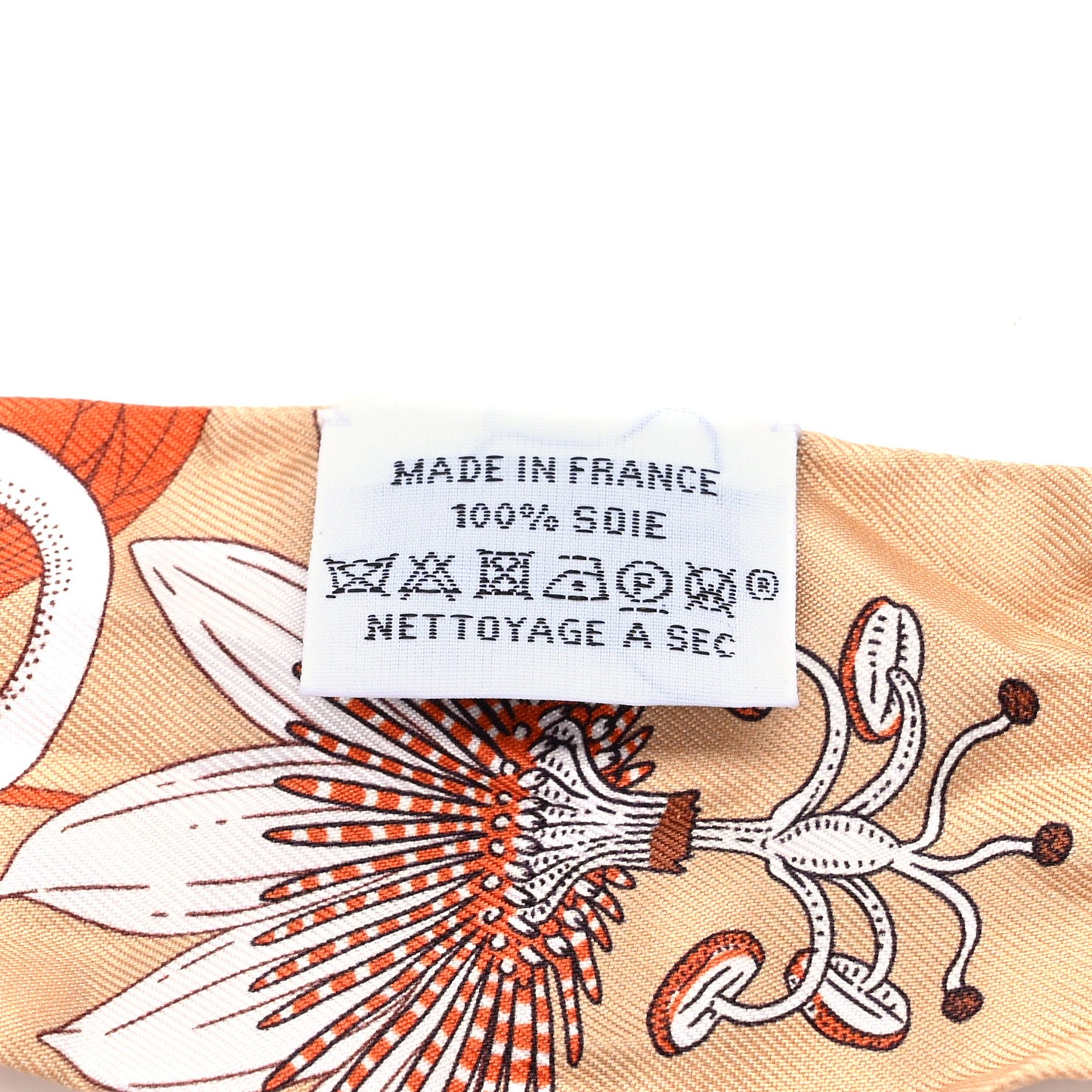 Silk Precious Paradise Twilly Beige Doré Orange Gris Bleu