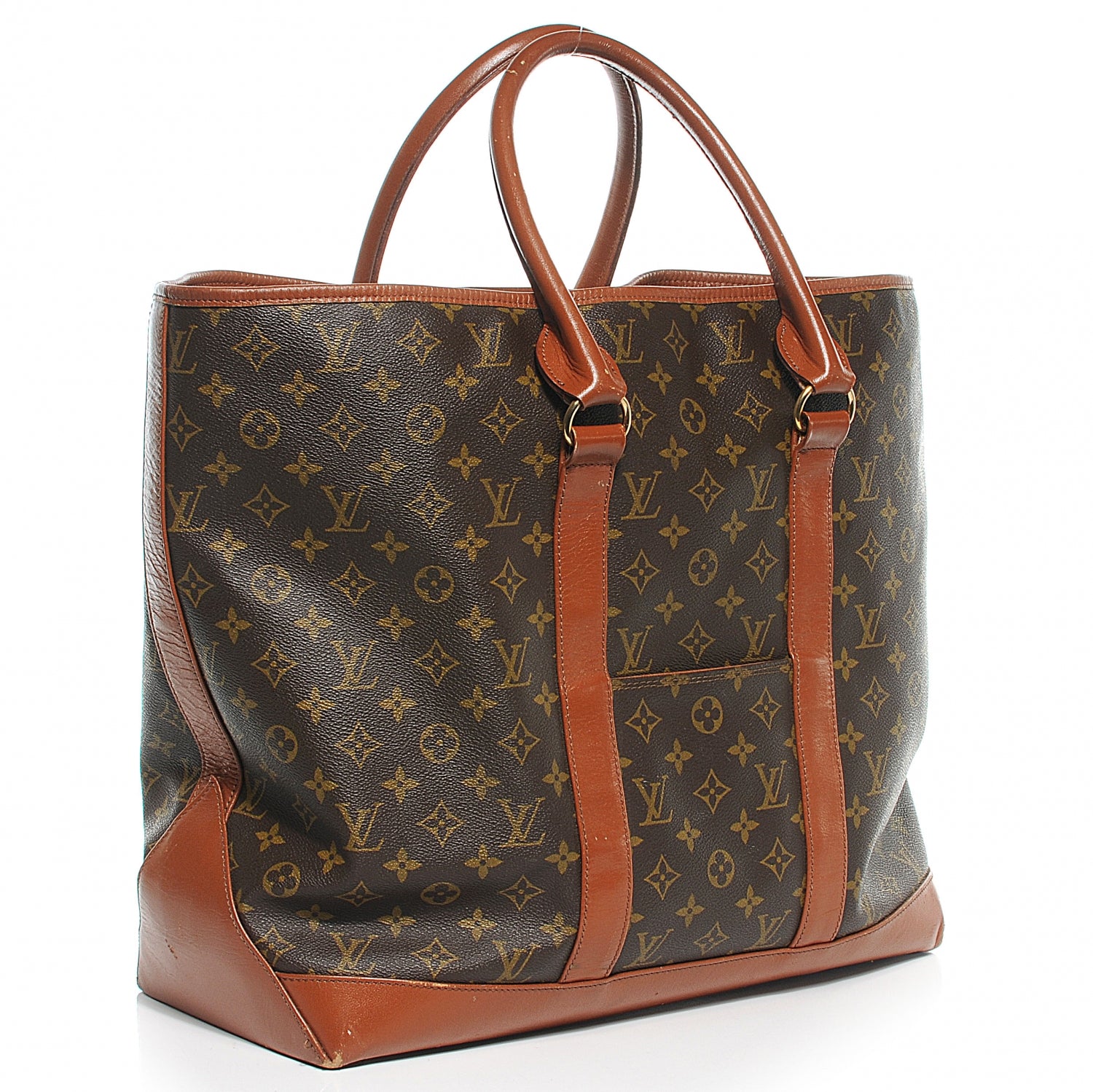 Louis Vuitton Monogram Sac Weekend GM 8 of 8