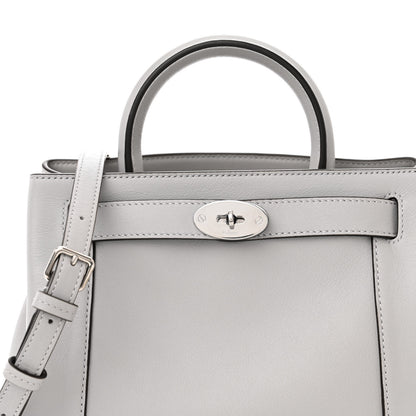 Mulberry Silky Calfskin Medium Islington Pale Grey 7 of 9