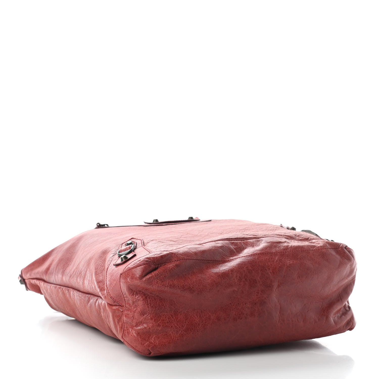 Balenciaga Agneau Classic Hardware Day Hobo Rouille 4 of 11