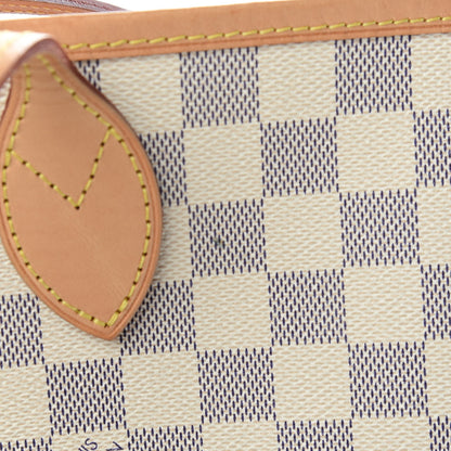 Louis Vuitton Damier Azur Neo Neverfull GM Rose Ballerine 13 of 14