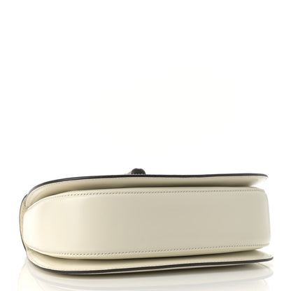 Gucci Calfskin Plexiglass Medium Classic 2 Top Handle Bag White 4 of 14