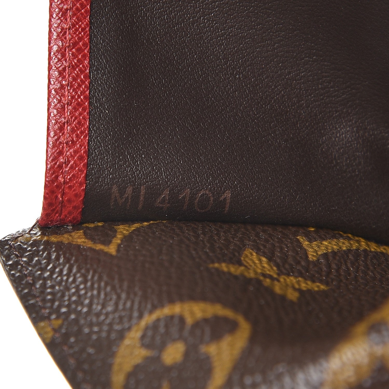 Louis Vuitton Monogram Compact Marie Wallet Rouge 7 of 7