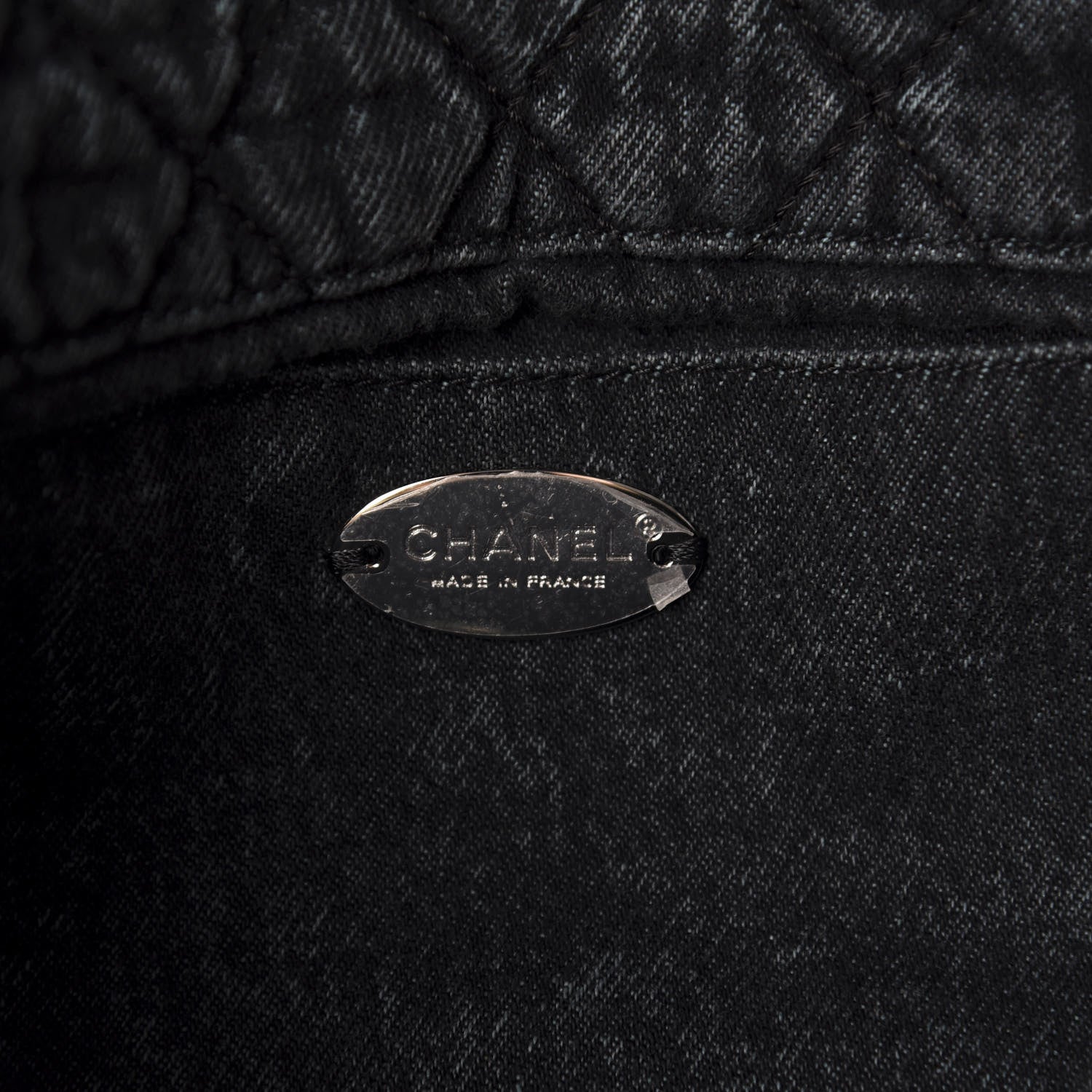 Chanel Denim Quilted Denimpression Flap Green Blue 9 of 11