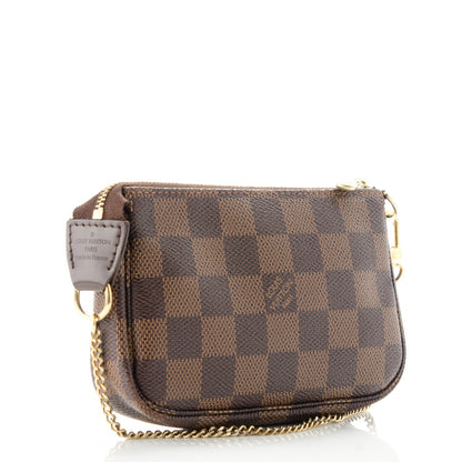 Louis Vuitton Damier Ebene Mini Pochette Accessories 3 of 7