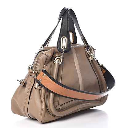 Chloe Sheepskin Ostrich Medium Military Paraty Ivy Jungle 3 of 11