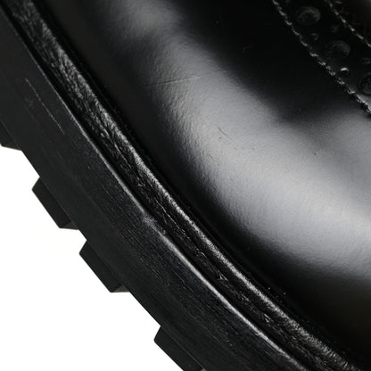 Christian Dior Calfskin Tartan D-Order Low Boot 39.5 Black White 10 of 12