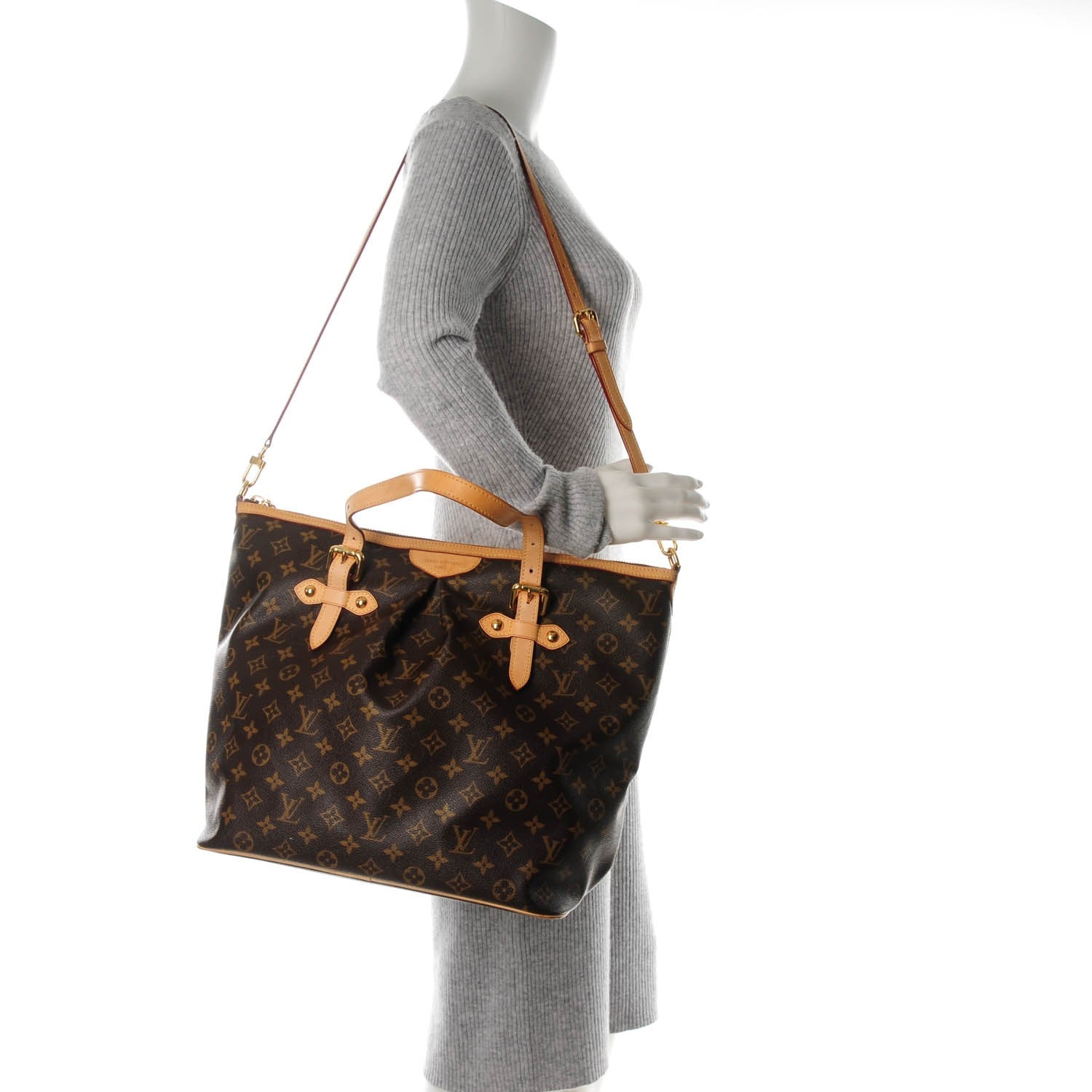 Louis Vuitton Monogram Palermo GM 3 of 8