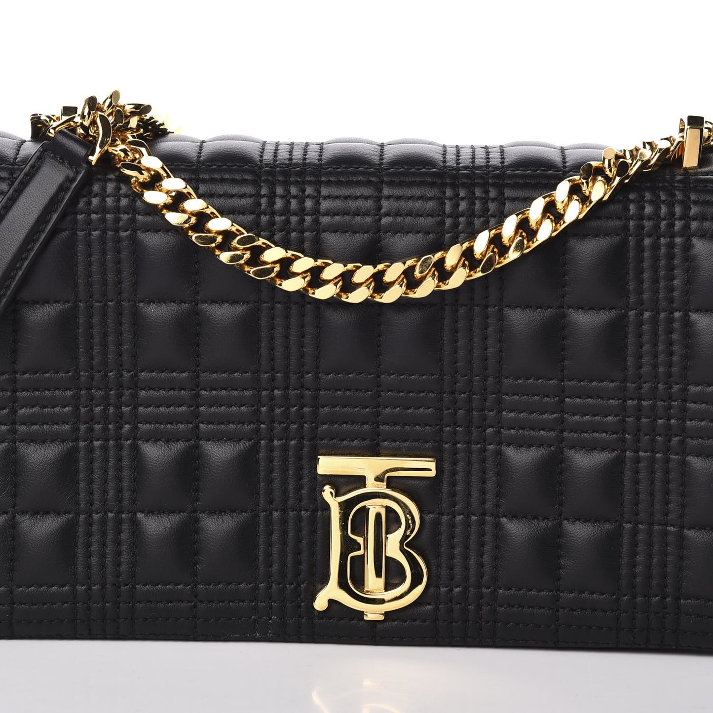 Lambskin Quilted Lola Bag Black