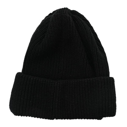 Chanel Cashmere Logo Beanie Hat Black White 3 of 5