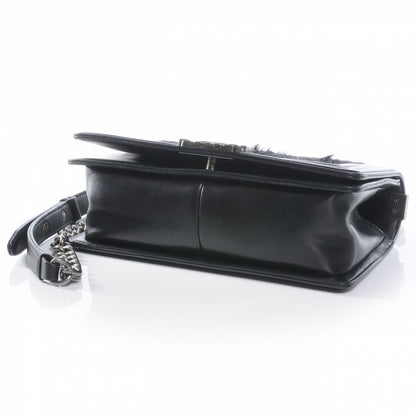 Chanel Goat Hair Medium Celtic Boy Flap Black 4 of 7