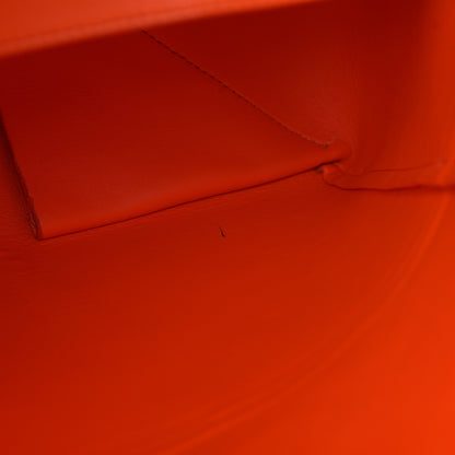 Celine Canvas Lambskin Horizontal Bi-Color Cabas Fluo Orange 9 of 16