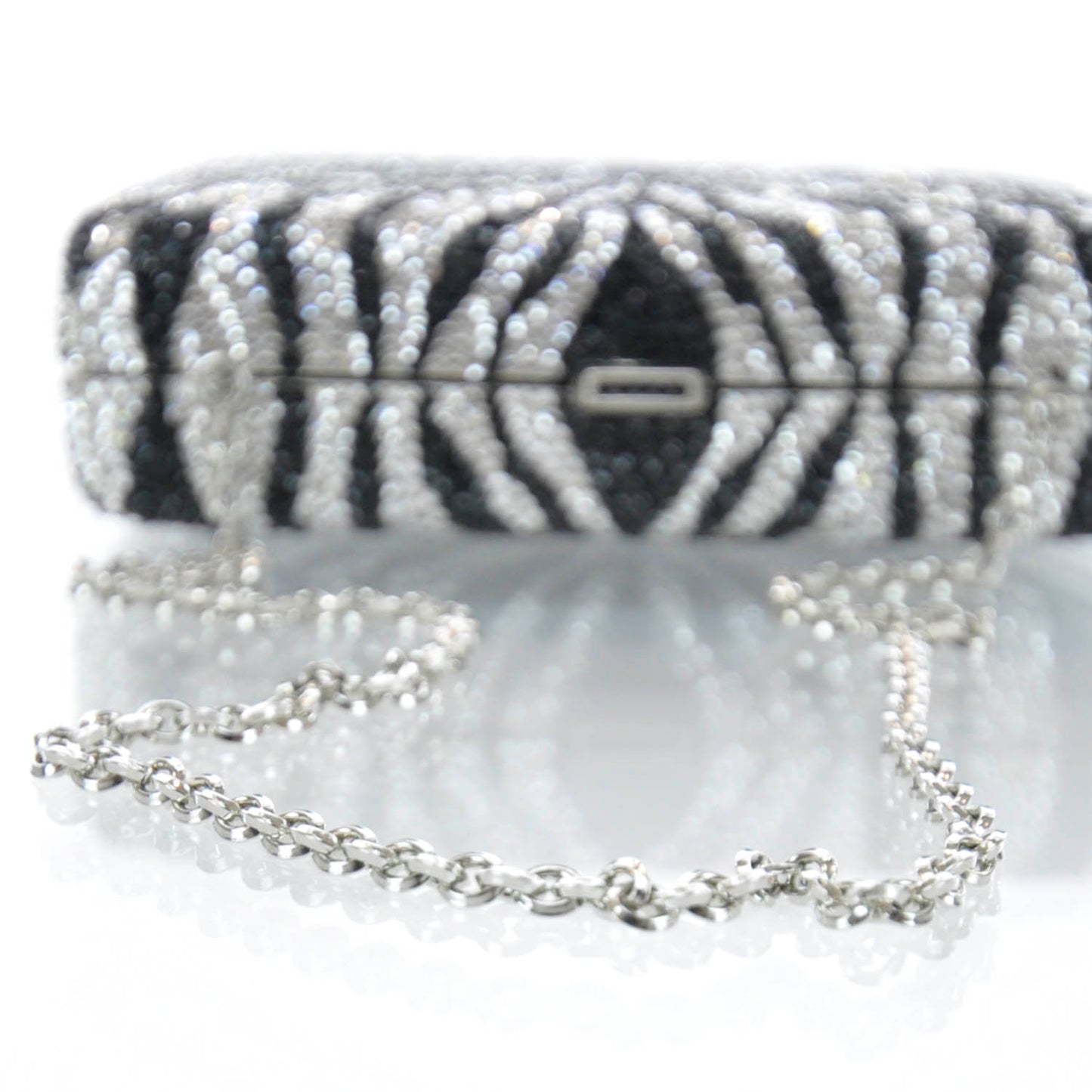 Austrian Crystal Zebra Evening Bag