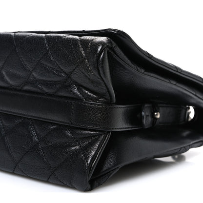 Chanel Metallic Goatskin Large City Rock Flap Black 10 of 10